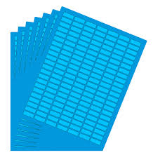 Sticker Restangulares waterproof en paños