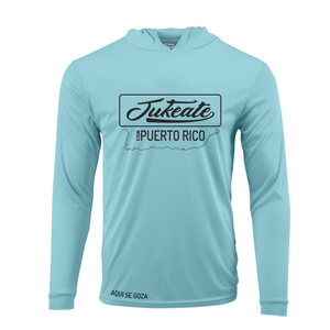 Jukeate Paragon - Bahama Adult Long Sleeve Hooded Performance Tee