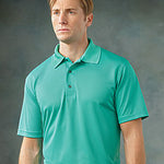 SM0100 PARAGON - Saratoga Adult Mini Mesh Performance Polo