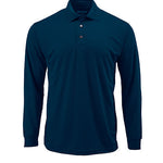 SM0110 PARAGON - Prescott Adult Mini Mesh Long Sleeve Performance Polo