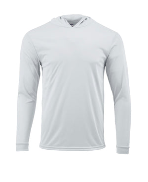 Jukeate Paragon - Bahama Adult Long Sleeve Hooded Performance Tee